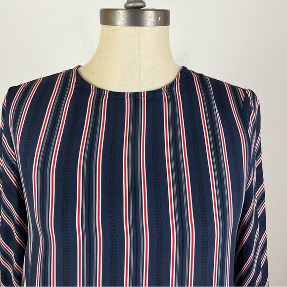 Intermix Multi Stripe Long Sleeve Top - Picture 3 of 7
